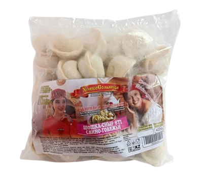 Пельмени Хлебо Сольница свино-говяжьи 400гр - фото 32950