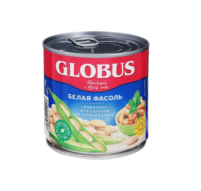 Globus Белая фасоль 425мл - фото 32951