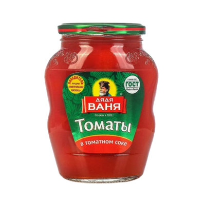 Дядя Ваня Томаты маринованные в томатном соке 680гр - фото 32955
