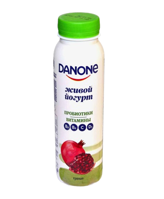 Йогурт питьевой Данон Гранат 270гр - фото 32968