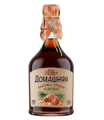 Настойка Домашняя Кедровая 0,5л - фото 33199