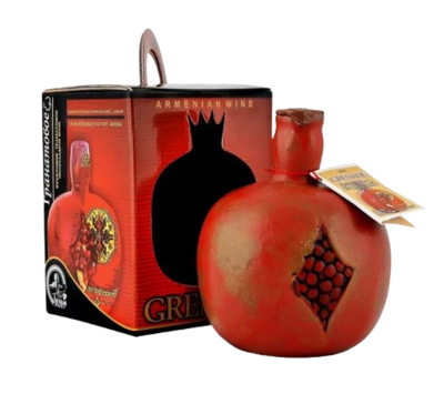 Вино IJEVAN GRENADE п/сладкое в керамической бутылке 0,75л - фото 33200