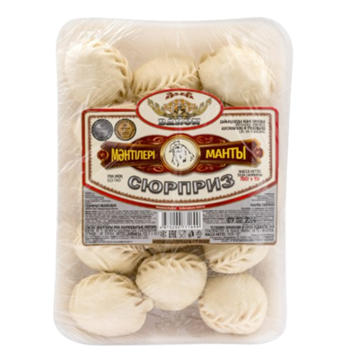 Манты Барон Сюрприз с курицей 700гр - фото 33324