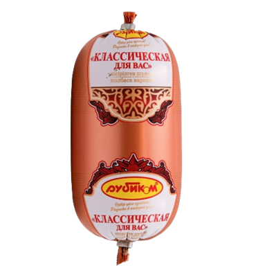 Колбаса вареная Рубиком Классическая Для Вас 500гр - фото 33334