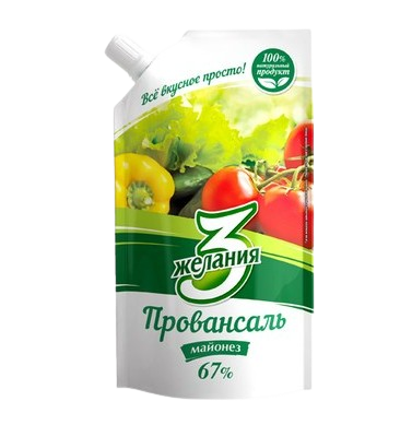 Майонез Три Желания Провансаль 380гр - фото 33338