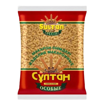Макароны Султан "Рожки Особые" 400гр - фото 33353