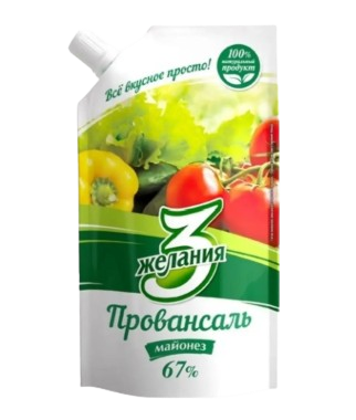 Майонез Три Желания Провансаль 150гр - фото 33442