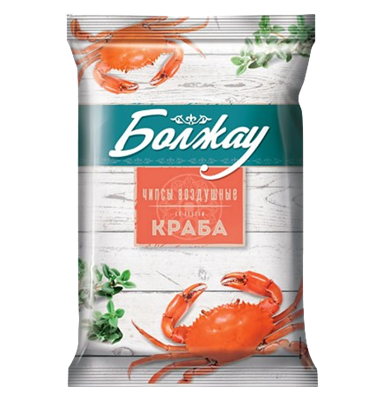 Чипсы Болжау Краб 45г  - фото 33467