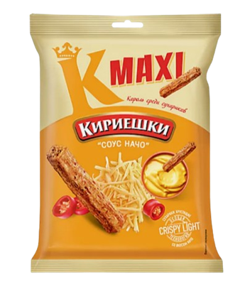Кириешки Maxi начо 60гр - фото 33549