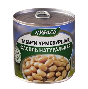 Фасоль Кублей натуральная белая 400гр  - фото 33647