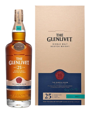 Виски Glenlivet 25YO 0,7L - фото 33694