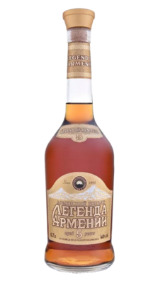 Коньяк Легенда Армении 5 лет 0,7л - фото 33782