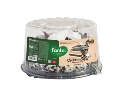 Торт Fantel Сметанофф классический 650гр - фото 33797