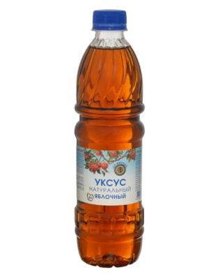 Уксус яблочный 6% 500 мл - фото 33825