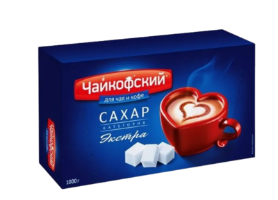 Сахар кусковой Чайкофский 1000 гр - фото 33867