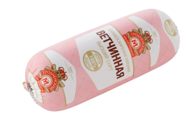 Колбаса вареная ГМК Ветчинная в/с газ - фото 33951