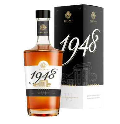 Коньяк Бахус Казахстанский выдержанный 1948 0,5л - фото 34135