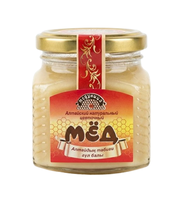 Мёд-крем алтайский цветочный ст/б 150 гр  - фото 34189