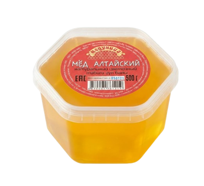Мёд алтайский цветочный п/ст 500 гр  - фото 34191