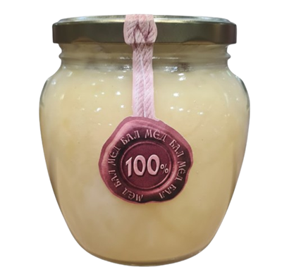 Мёд-крем алтайский цветочный амфора ст/б 700гр  - фото 34194