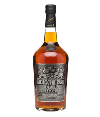 Коньяк Казахстанский (3 ***) 0,7л  - фото 34219