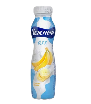 Напиток Campina Нежный с соком банана 285гр - фото 34383