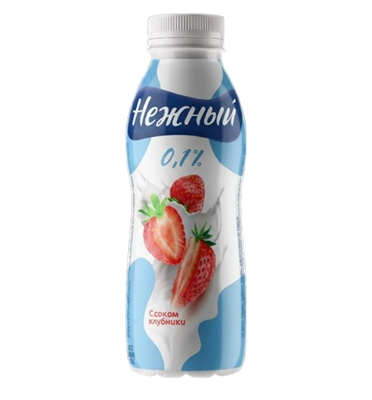 Напиток Campina Нежный Клубника 420гр - фото 34385