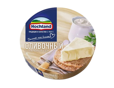 Сыр Хохланд сливочный 140гр шайба - фото 34411