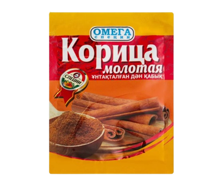 Корица Омега молотая 15гр - фото 34436