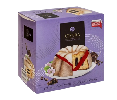 Кекс OZera с шоколадным кремом 520гр - фото 34462