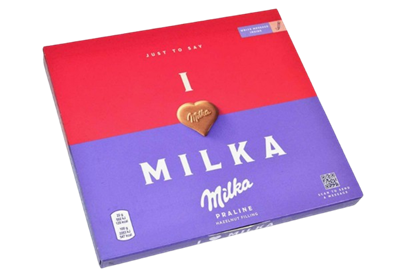 Конфеты Милка с молочной начинкой 110 гр - фото 34499