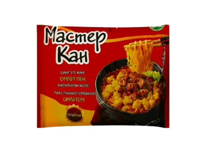 Лапша Мастер кан с омлетом 110гр - фото 34703
