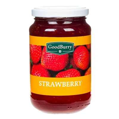 Джем GoodBurry клубничный 450гр - фото 34730