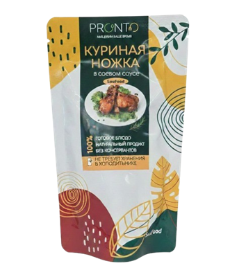 Куриная ножка PRONTO Sau Food в соевом соусе 150гр    - фото 34764