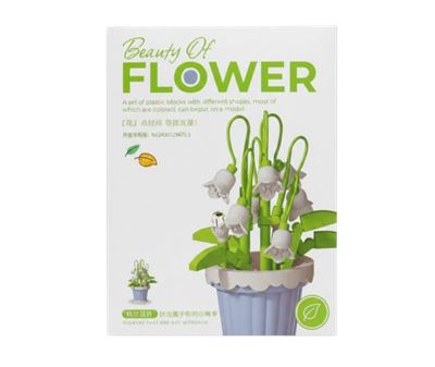 Конструктор Beauty Of Flower зел, 7221, 205шт, 4+ - фото 35446