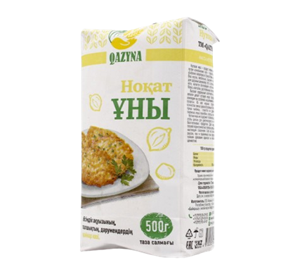 Мука Qazyna нутовая 500гр - фото 35537