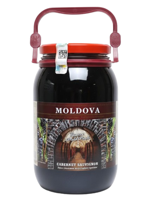 Вино Cabernet Sauvignon кр. п/сл в банке Молдова 2л  - фото 35545