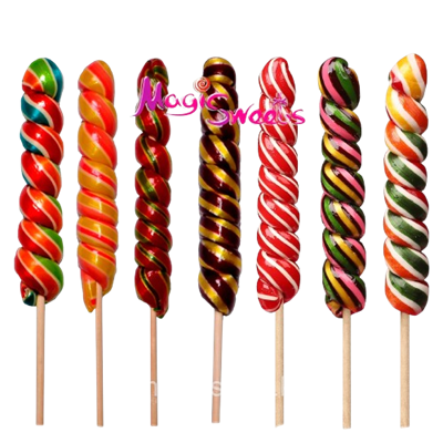 Magic Sweets Карамель на палочке Спираль Ассорти 30 гр - фото 35592