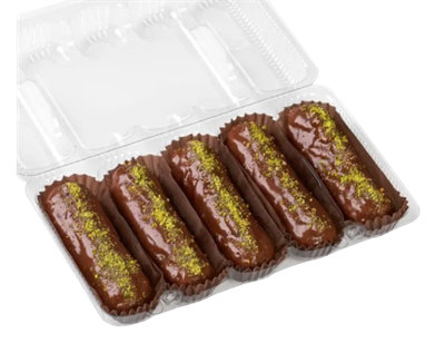 Пирожное Десертные истории Эклер Дубайский, 325гр - фото 35668