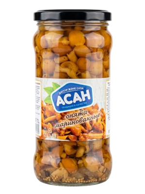 Опята маринованные Асан ст/б 580 мл - фото 35936