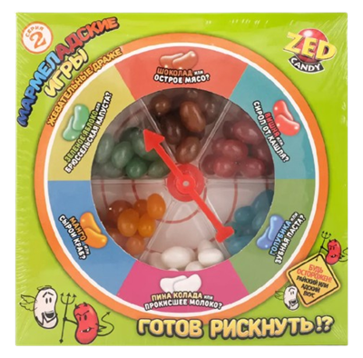 Драже жевательное Мармеладские игры Ассорти вкусов №2 120гр - фото 35977