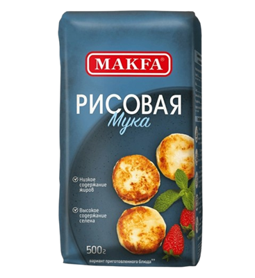 Мука рисовая MAKFA 500гр - фото 35982