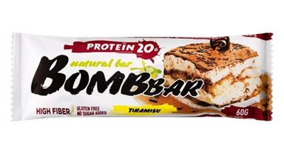 Батончик Bombbar Тирамису 60гр - фото 35987