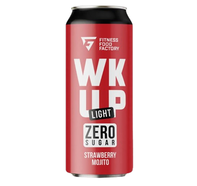 Энергетический напиток WK UP со вкусом клубничный мохито 450мл - фото 36002