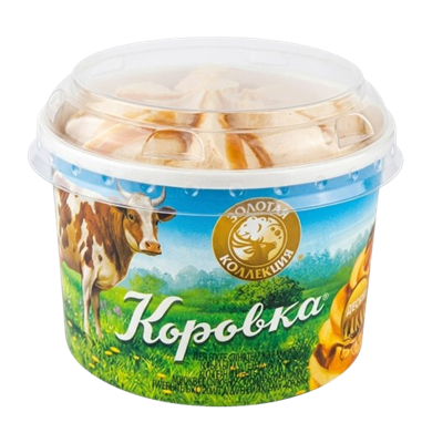 Мороженое Коровка крем-брюле с вар.сгущ. в креманке 110гр  - фото 36129