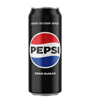 Напиток Pepsi Zero Sugar ж/б 0,45л - фото 36342