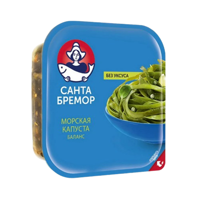 Капуста морская Санта Бремор маринованная Баланс 200гр - фото 36467
