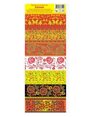 Термопленка для яиц хохлома - фото 36522