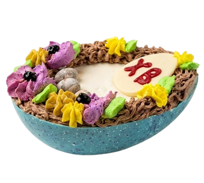 Торт Бенто Пасхальная молочная девочка 200гр - фото 36571