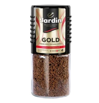 Кофе растворимый Jardin Gold 95гр - фото 36583